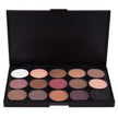 15 color earth color eyeshadow smoky eyeshadow