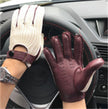 Retro Motorcycle Deerskin Gloves