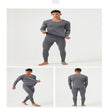 Winter Thermal Underwear For Men Women Long Johns Shirt Pants Set