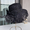 Elegant Lace Bow Fisherman Hat For Children