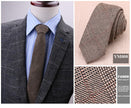 6cm wool tie