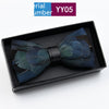 Men's Suit Feather Bow Tie