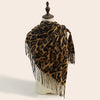 Leopard Print Scarf Women's All-matching Comfortable Cashmere-like Shawl