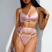 Fashion Girls Three Piece Underwear Set