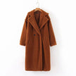 Women's New Lamb Wool Long Coat