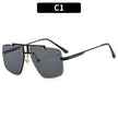 Sunglasses Square Frame Retro Men