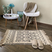 Woven household tassel carpet