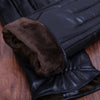 Men's leather gloves