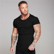 Sports fitness short sleeve T-shirt