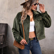 Plush Casual Solid Color European And American Women's Clothing Coat