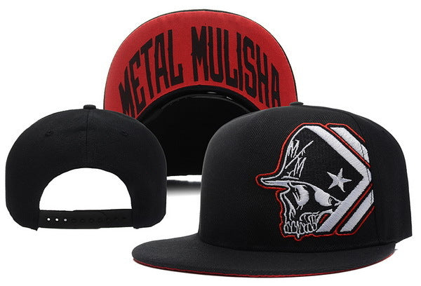 Metal men and women hip-hop hat