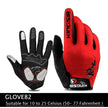 Full finger cycling gloves