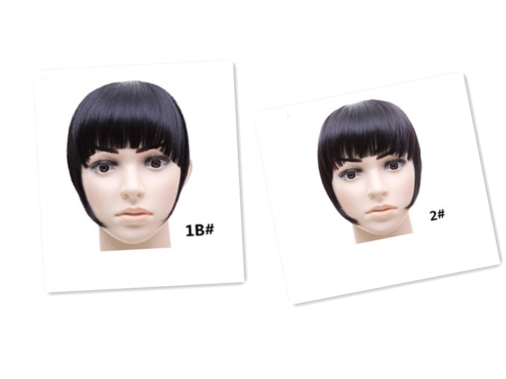 Hair Bangs Hairpiece Accessories Synthetic Fake Bangs