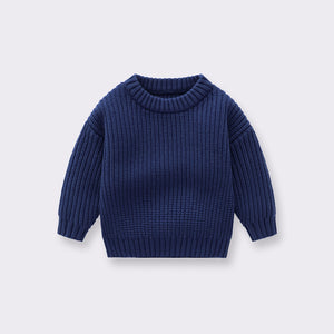 Baby Sweater Warm Loose Knit Coat