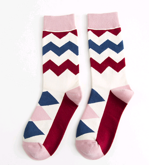 British wind socks personality couple socks men and women cotton stockings