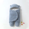 Baby Lamb Fleece Sleeping Bag Thickened Anti Shock