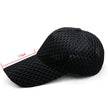 Hollow mesh big head cap