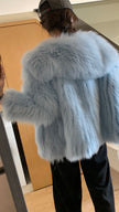 Women's Fur Young Coat Lapel