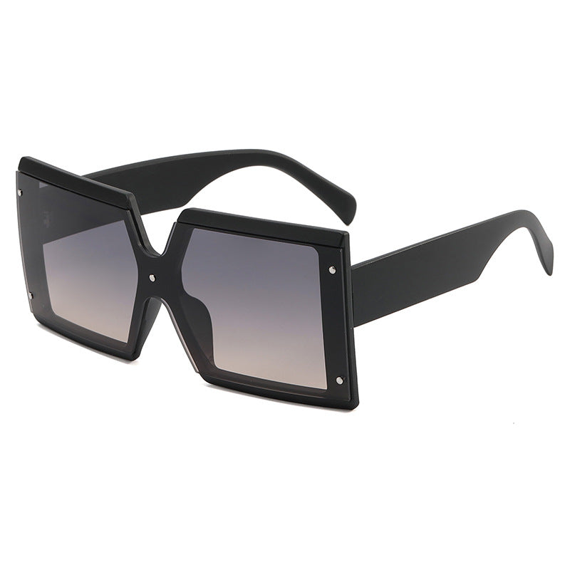 Retro Square Sunglasses Female