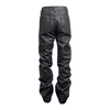 Designer Zip Black Roxed Pants Denim