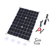 Dual-output Solar Panel For Car Battery Charging