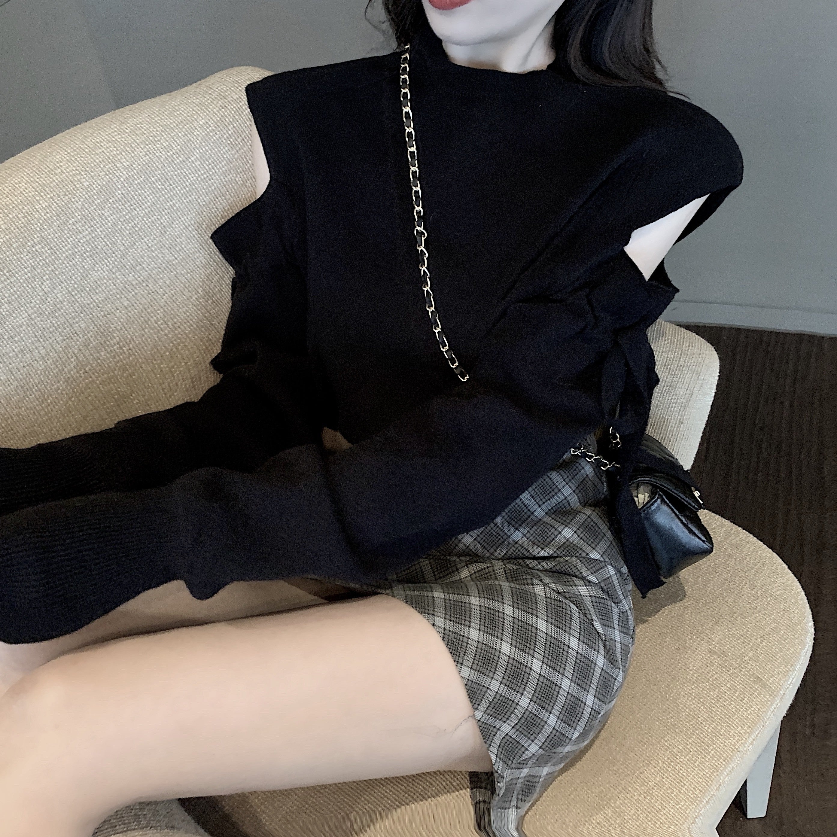 Sweater Knitted Bottoming Shirt For Women