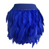 Wild Sexy Feather Skirt Party Carnival Nightclub Performance Dance Skirt