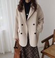 Women's New Short Double-sided Cashmere Coat