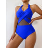 New Fashion One-piece Swimsuit Solid Color