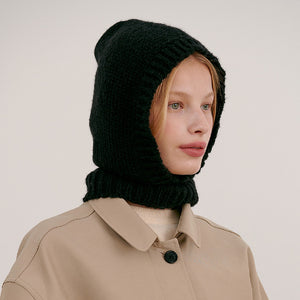 Korean Designer Models Containing 20 Wool Overhead Warm Wool Hats