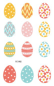 Children's Tattoo Sticker Egg Easter