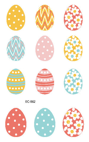 Children's Tattoo Sticker Egg Easter