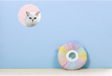 Rainbow Gradient Soft Waterproof Headgear Pet Sterilization Ring