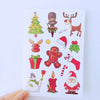 Children Cartoon New Year Christmas Tattoo Sticker