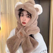 Women's Winter Plush Hat Scarf Thickened Warm