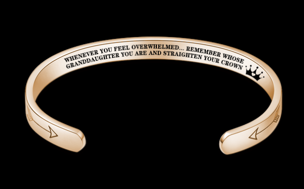 Mantra Bracelet With Quotes Stainless Steel Cuff Inspirational Jewelry