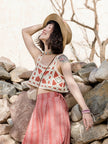 Bohemian Knitted Camisole Short Women Vest