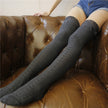 Lace stockings and cotton stockings