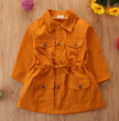 Children's trendy trench coat