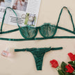 Lace Chest-wrapped See-through Underwear