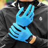 Bicycle Riding Long Finger Gloves Shock Absorption Non Slip Touch Screen