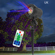 Outdoor waterproof laser light garden lawn light