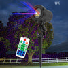 Outdoor waterproof laser light garden lawn light