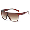 New Fashion Large Frame One-piece Sunglasses