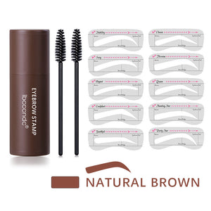 Seal Eyebrow Powder Stick Eyebrow Card Eyebrow Trimming Eyebrow Pencil Stick