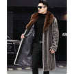 Thick Fur Long Coat Men Autumn Winter Warm