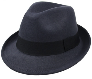 Gentleman hat jazz hat felt hat