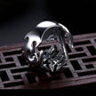 Flame Dragon Silver Ring Men