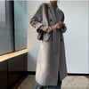 Solid Suli Sheep Camel Coat Women