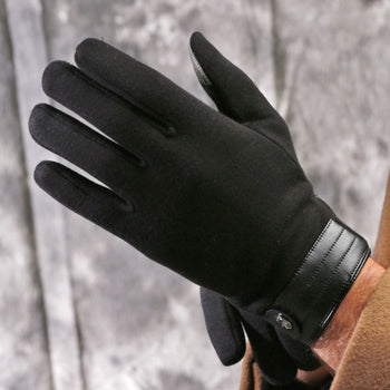 Plus velvet warm touchable gloves